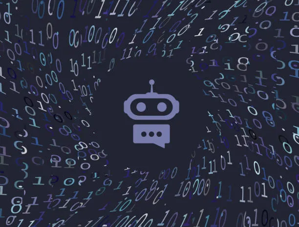 Абстрактная визуализация AI